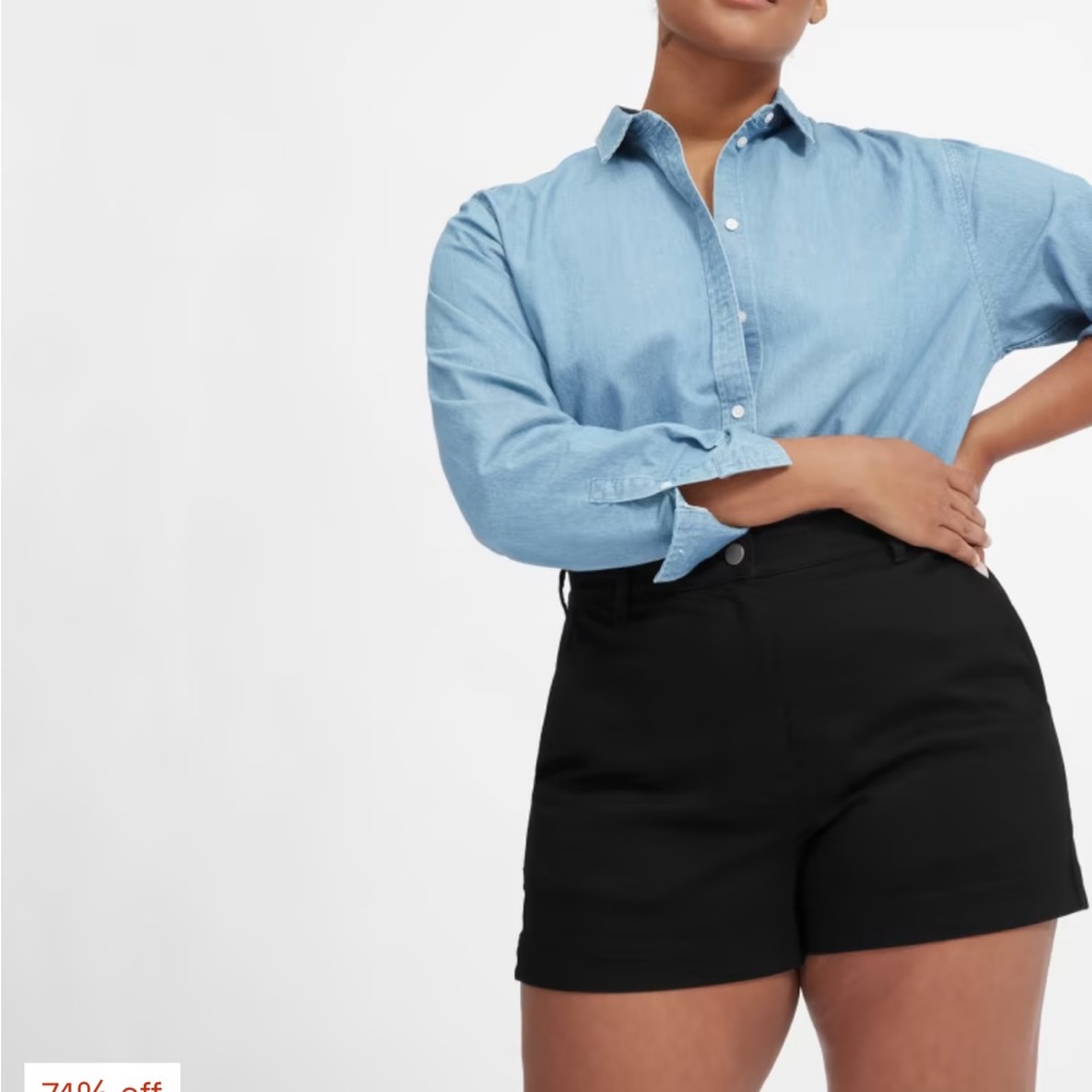 Everlane cotton twill shorts